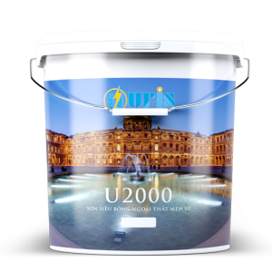 U2000 - SƠN SIÊU BÓNG NGOẠI THẤT MEN SỨ